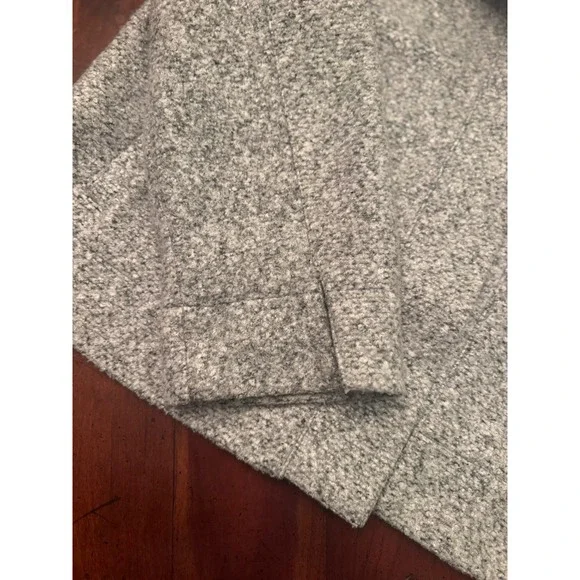 Rafaella Gray Tweed‎ Women's Coat Size Large Petite - Picture 6 of 6